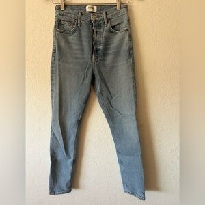Agolde Nico High Rise Slim Jeans - Size 24